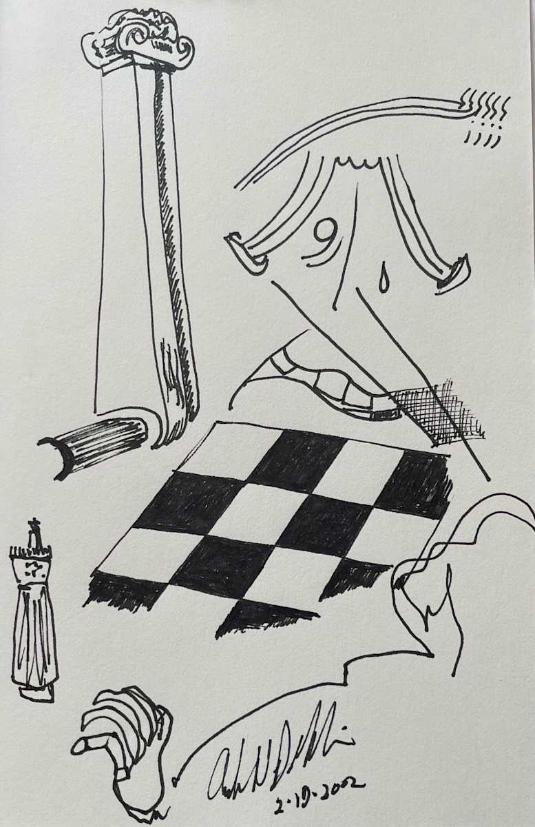 Chess Board  ** by Angelo DeFilippo 