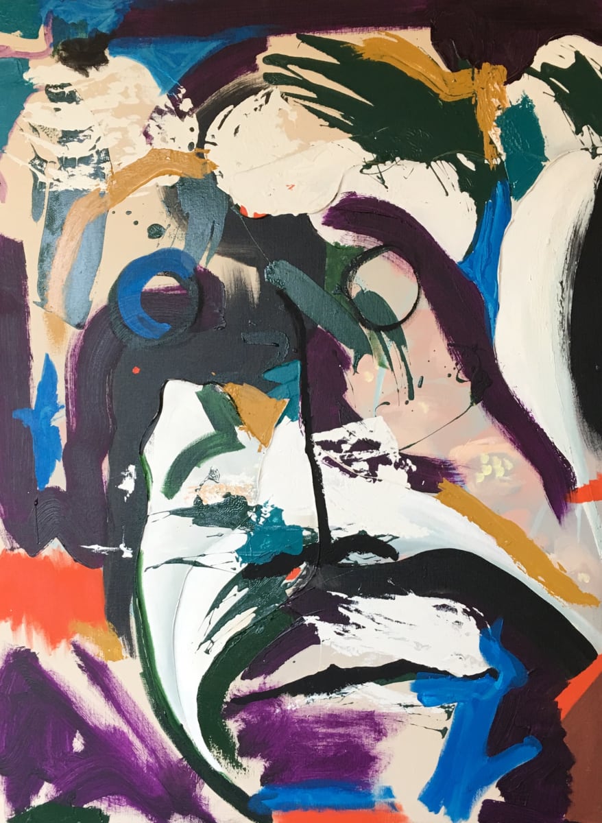 Chuck Close  ** by Angelo DeFilippo 