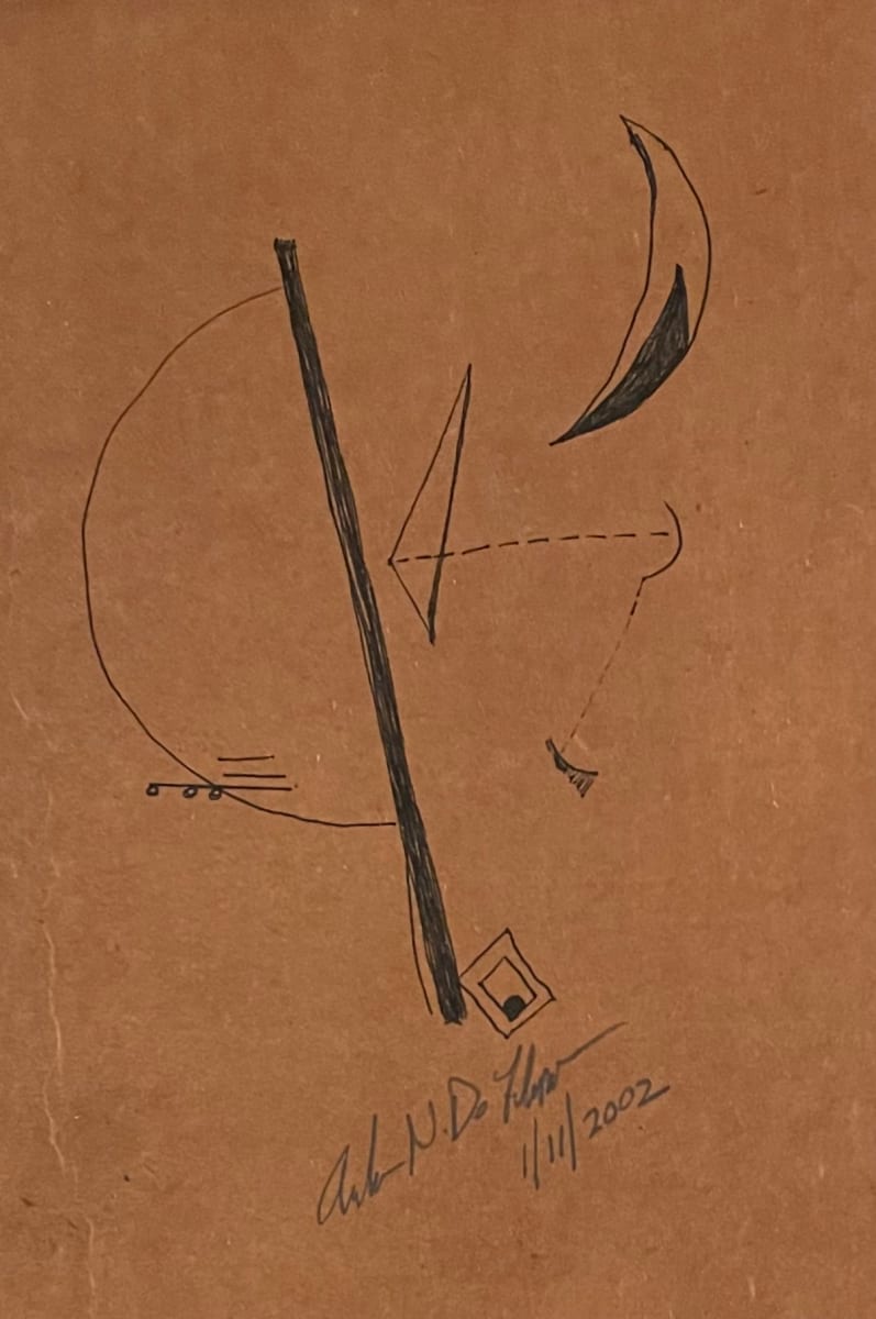 Composition in Play (Drawing)  ** by Angelo DeFilippo, Image 1.