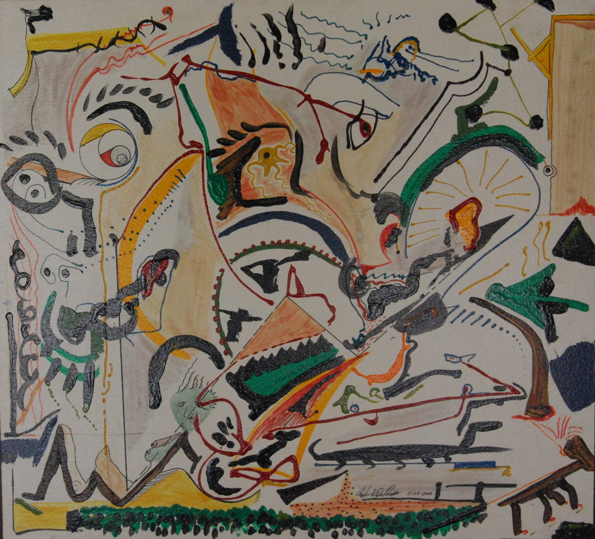 Leaving the Park ** by Angelo DeFilippo 