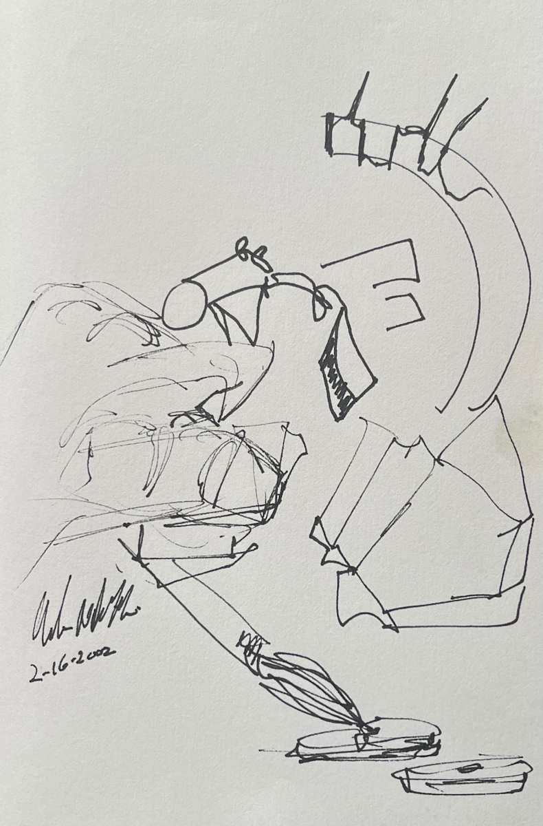 Dipping Paint Brush  ** by Angelo DeFilippo 