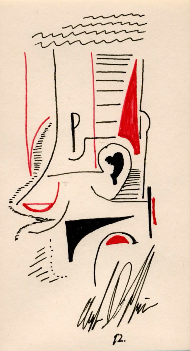 Portrait with a "P" ** by Angelo DeFilippo 