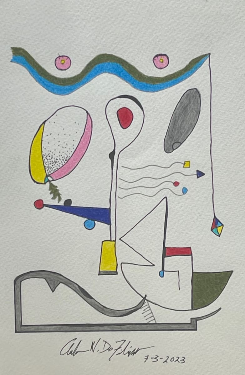 Falling Kite at Sea  ** by Angelo DeFilippo, Image 1.