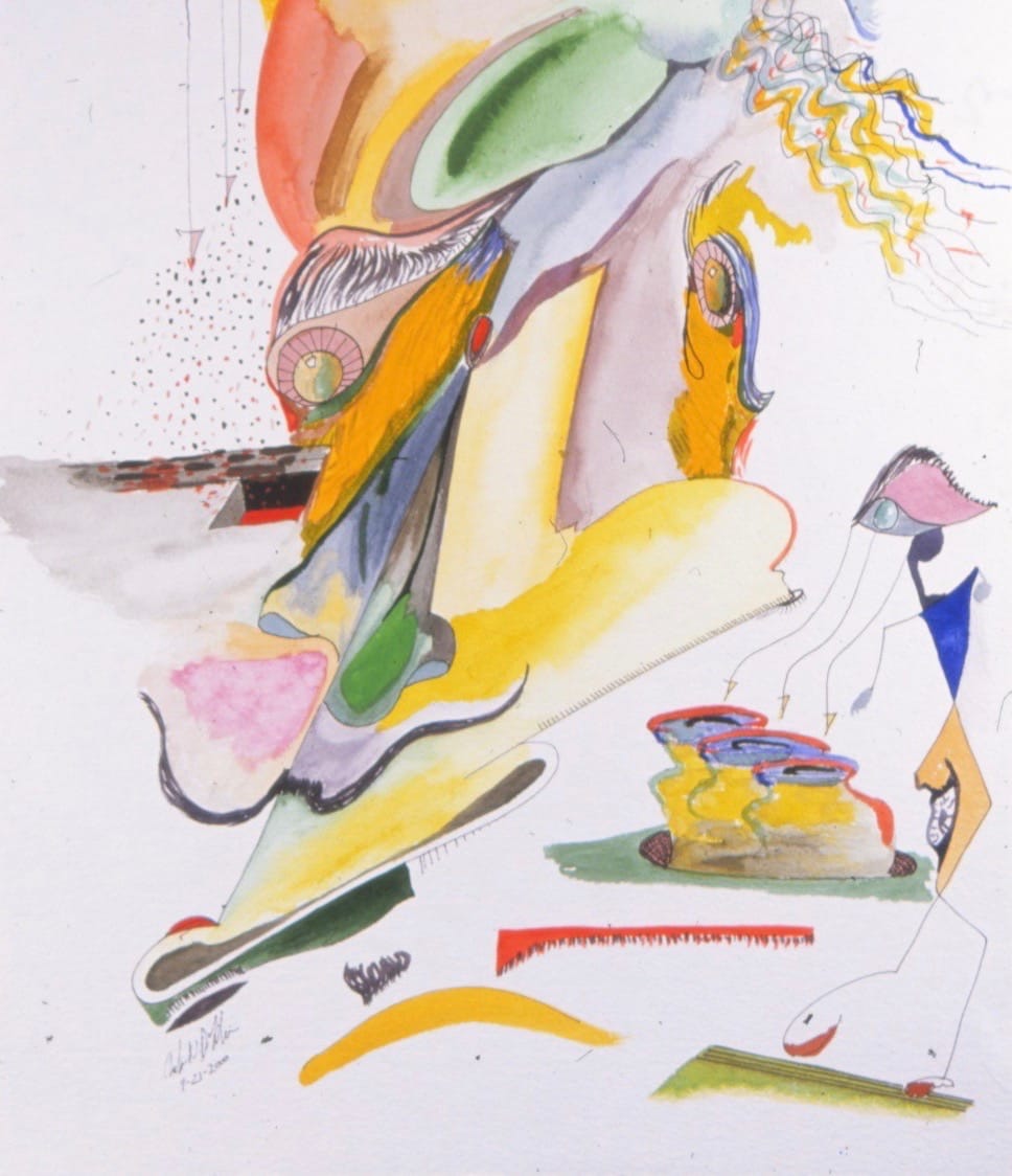 Falling Thought by Angelo DeFilippo 