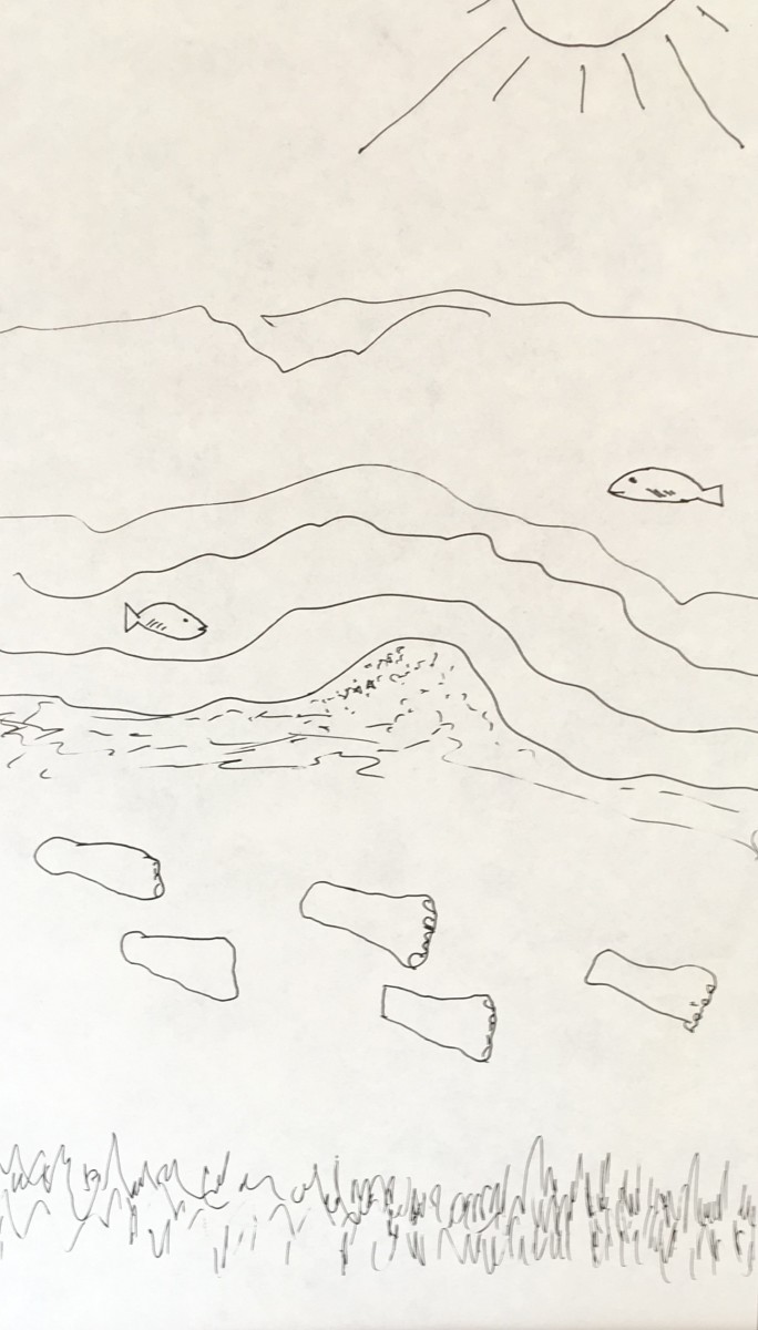 Footprints in The Sand ** by Angelo DeFilippo 