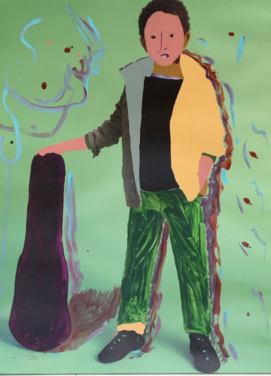 Player in Green Slacks  ** by Angelo DeFilippo 