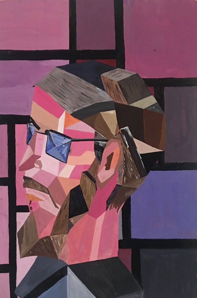 Portrait of a Artist ** by Angelo DeFilippo 