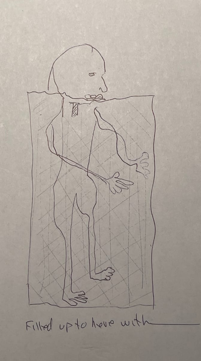 Filled Up to Here With_______II  ** by Angelo DeFilippo, Image 1.