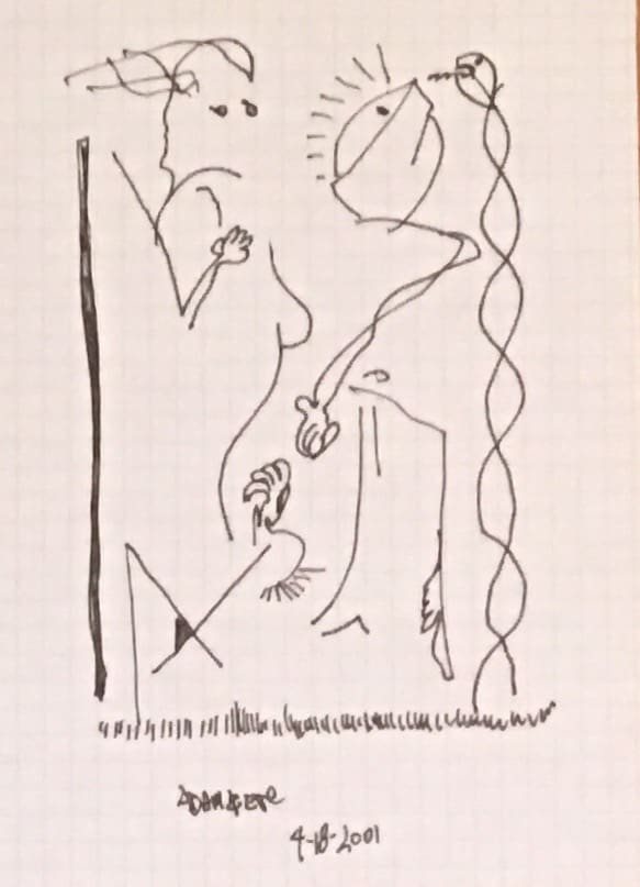 Untitled 686 (Adam and Eve) by Angelo DeFilippo, Image 1.