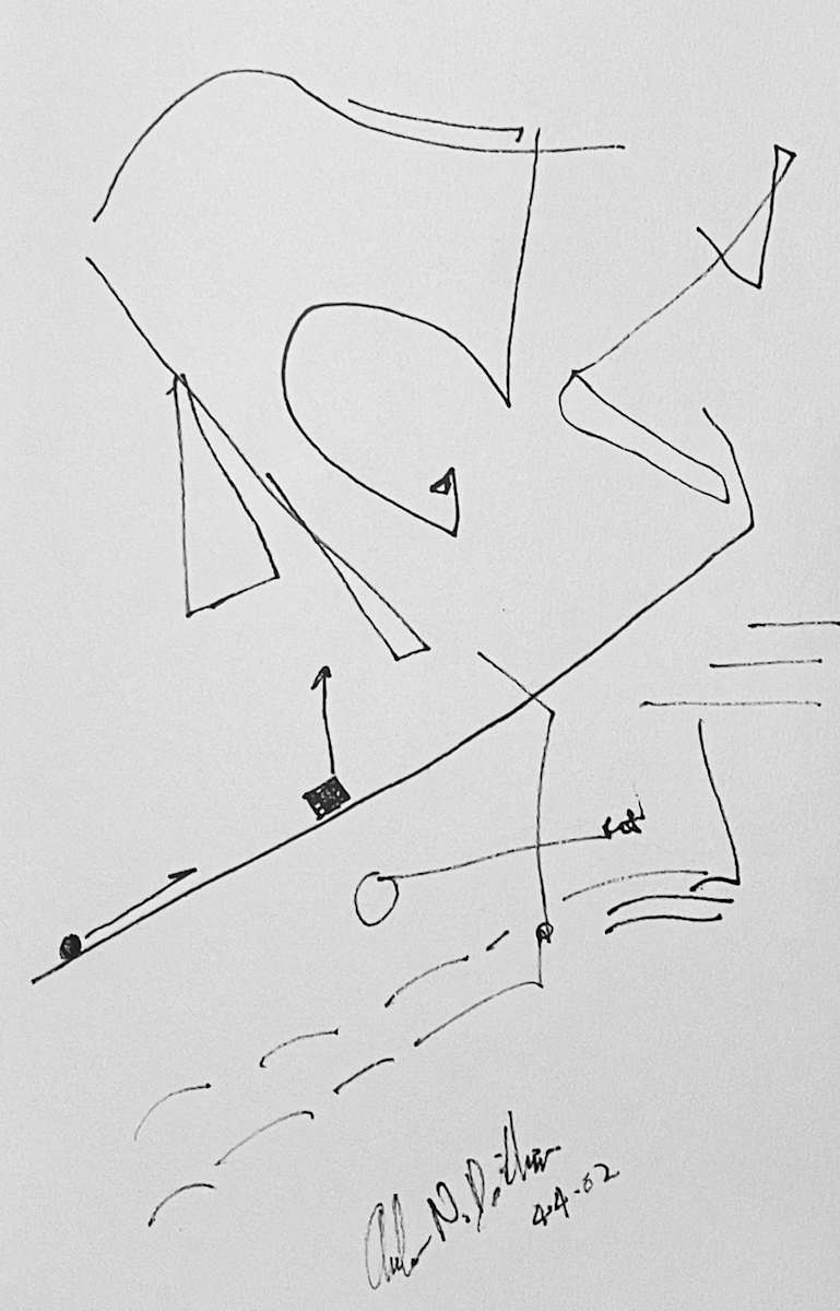 Line Study-10  ** by Angelo DeFilippo, Image 1.