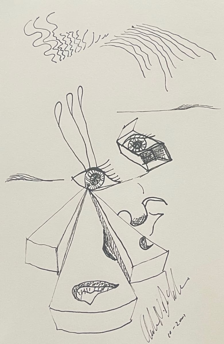 Piecework Portrait  ** by Angelo DeFilippo, Image 1.