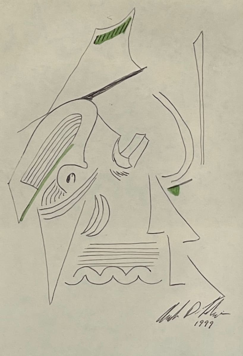 Untitled 584 (Portrait of Sadness) by Angelo DeFilippo, Image 1.