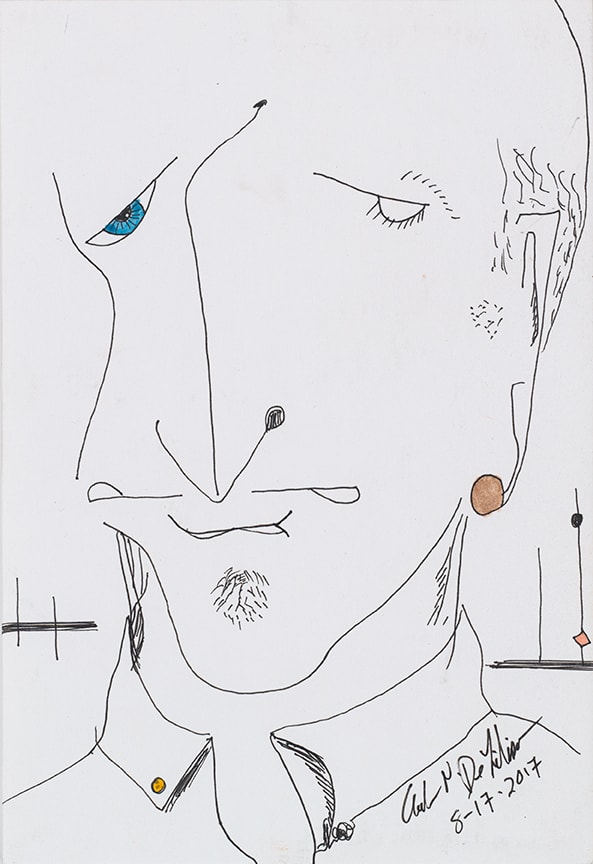 Portrait with Blue Eye ** by Angelo DeFilippo, Image 1.