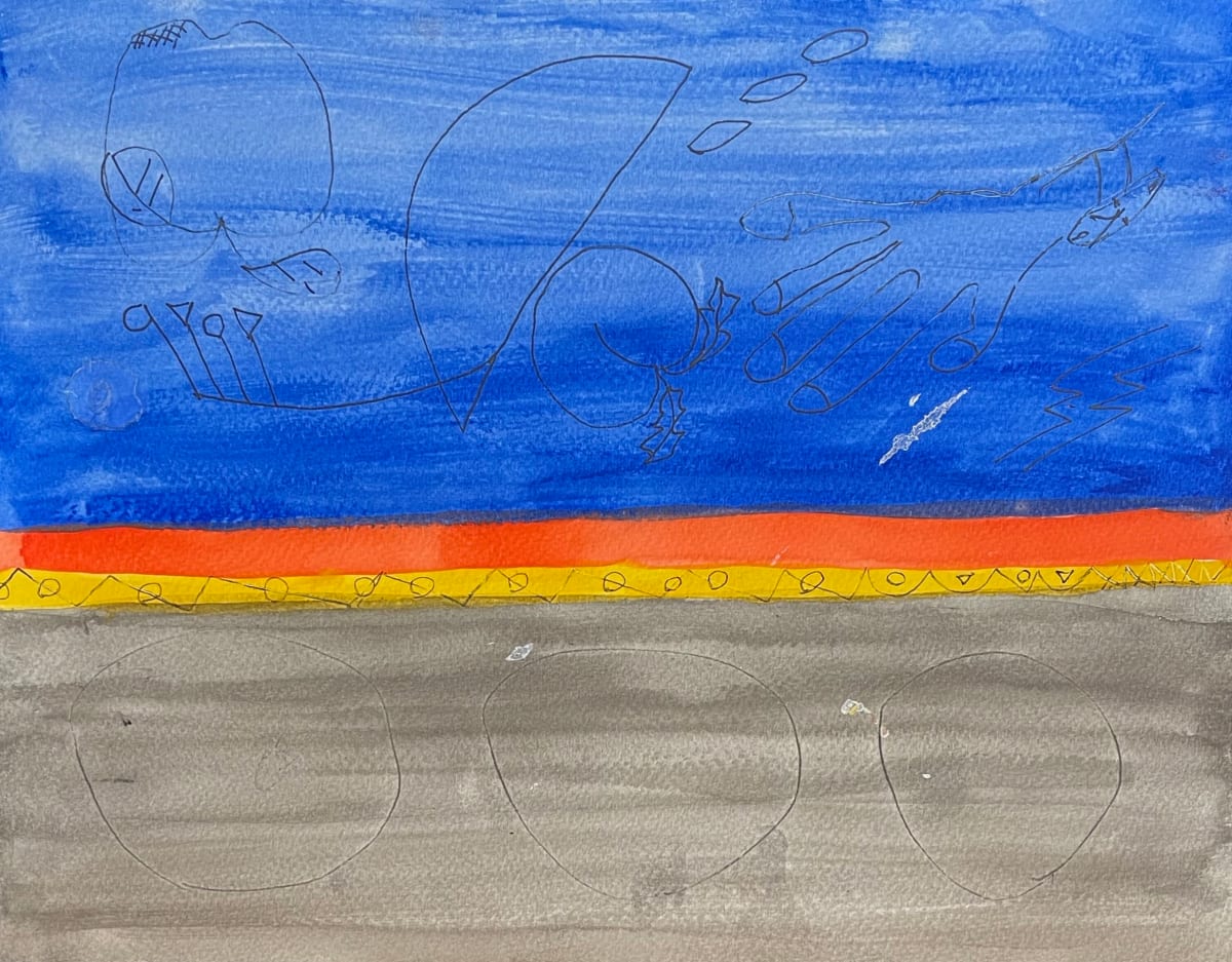 Reaching for Blue Friut ** by Angelo DeFilippo, Image 1.