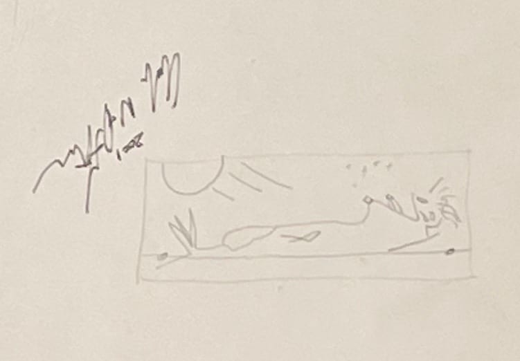 Reclining Woman Study II, Image 1.