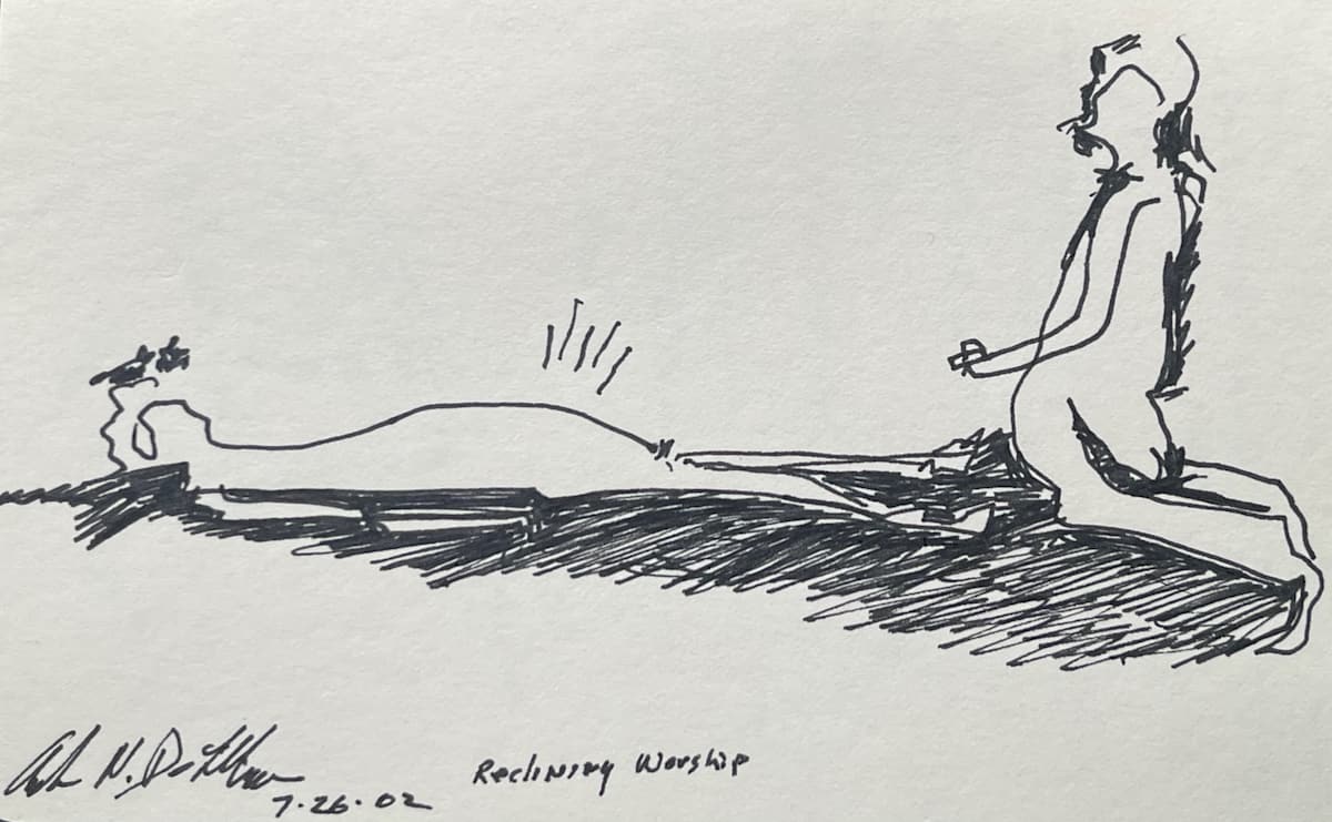 Reclining Worship  ** by Angelo DeFilippo 