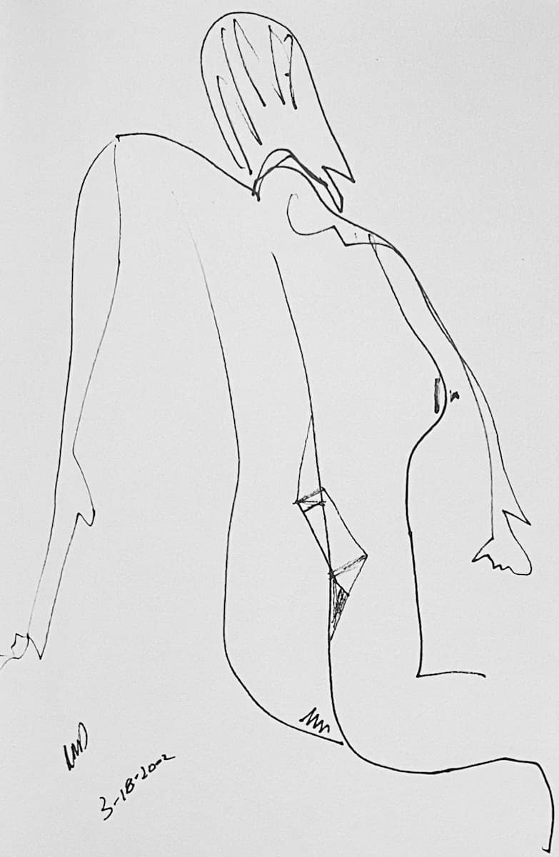 Seated Nude  ** by Angelo DeFilippo 