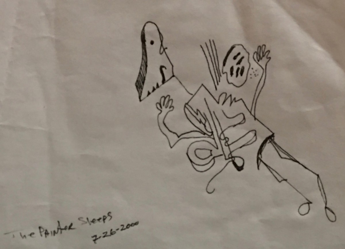 The Painter Sleeps ** by Angelo DeFilippo 