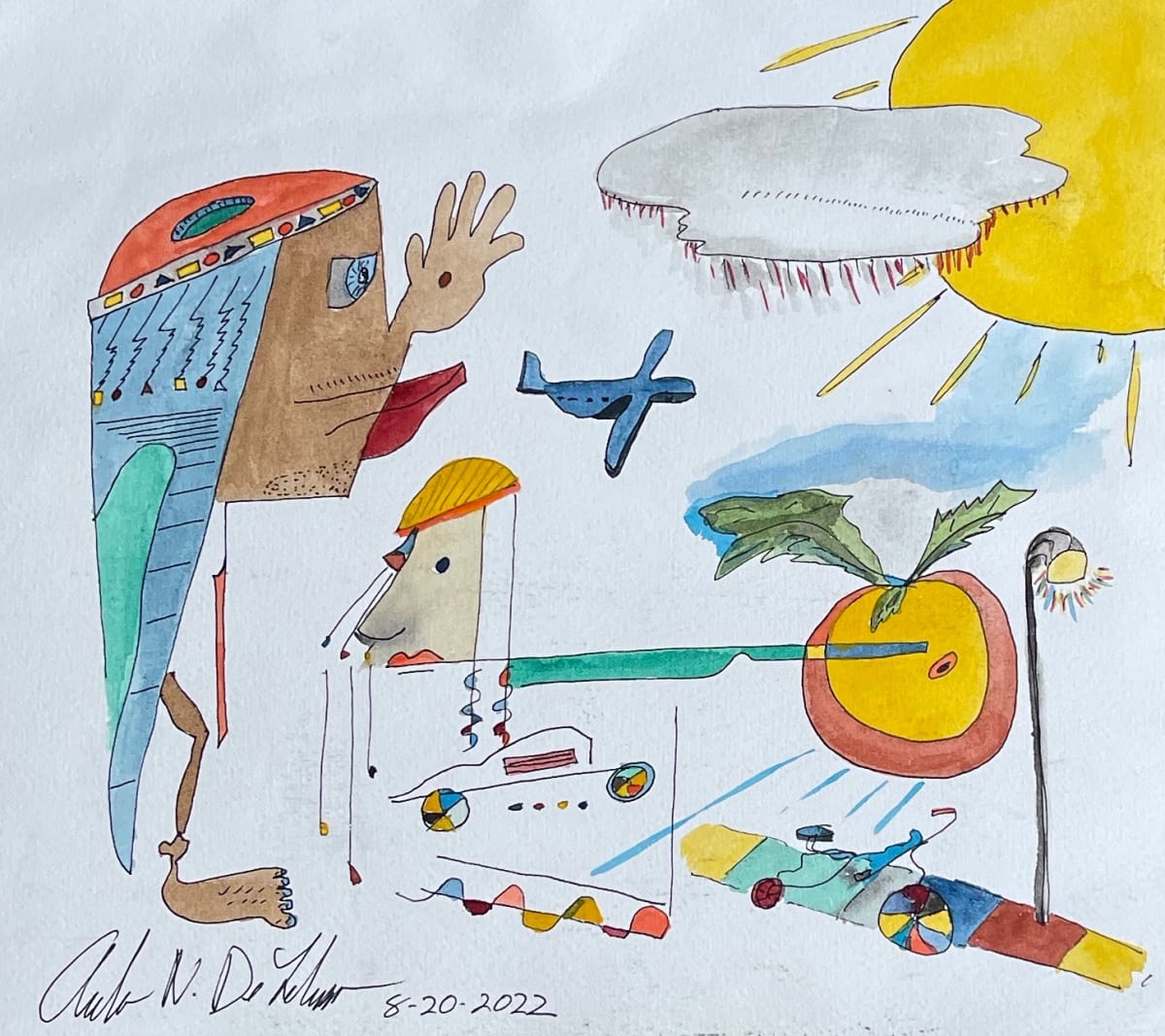 Transportation Under a Cloud ** by Angelo DeFilippo, Image 1.