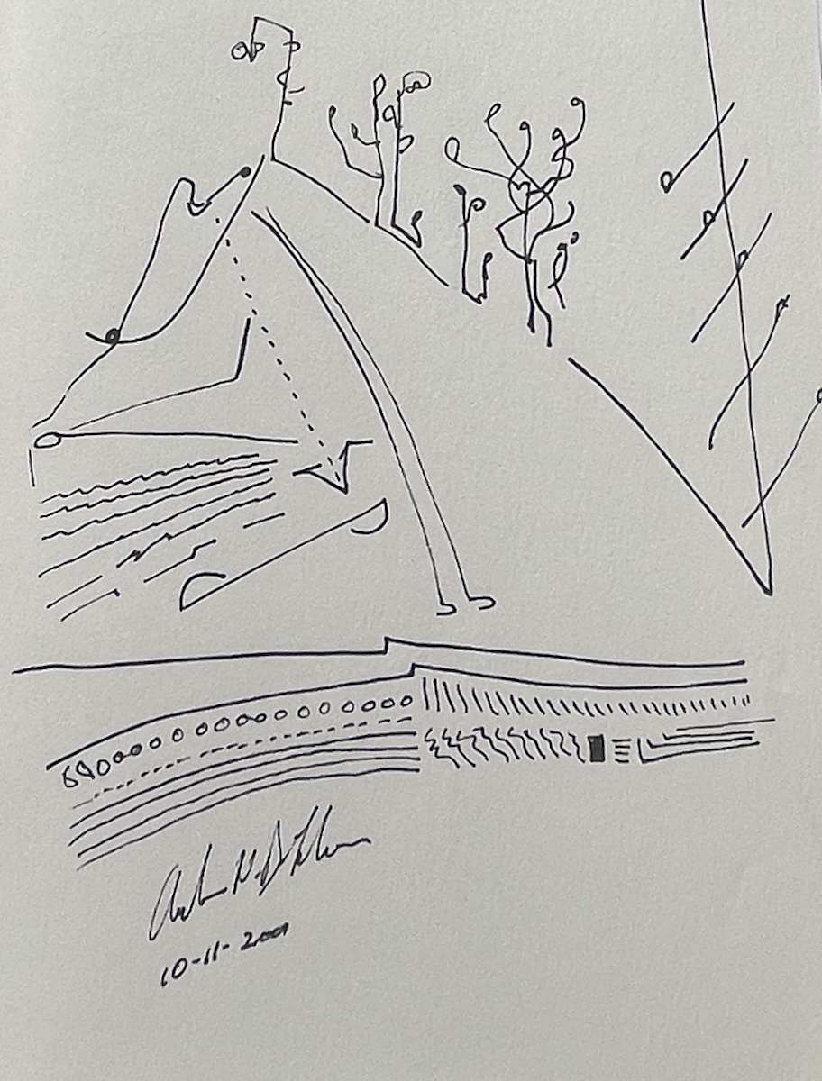 Trees On A Slope  ** by Angelo DeFilippo, Image 1.