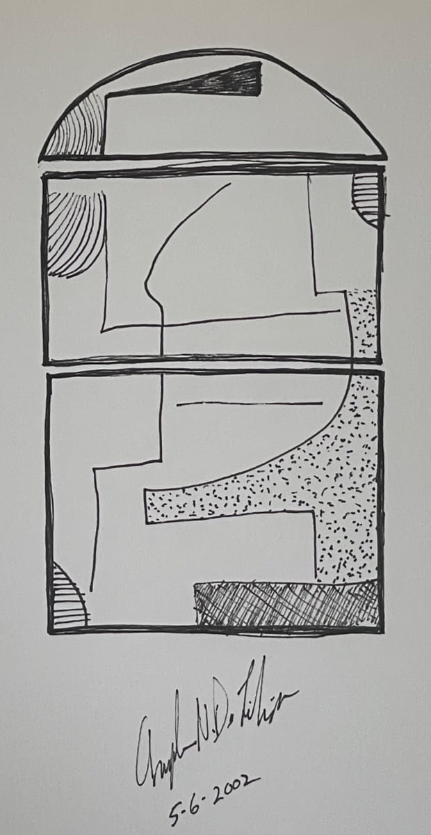 Triptych Portrait P-93  ** by Angelo DeFilippo, Image 1.