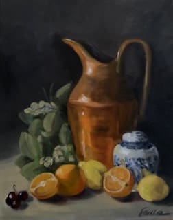 Copper and Southern Comfort by Fran Failla 