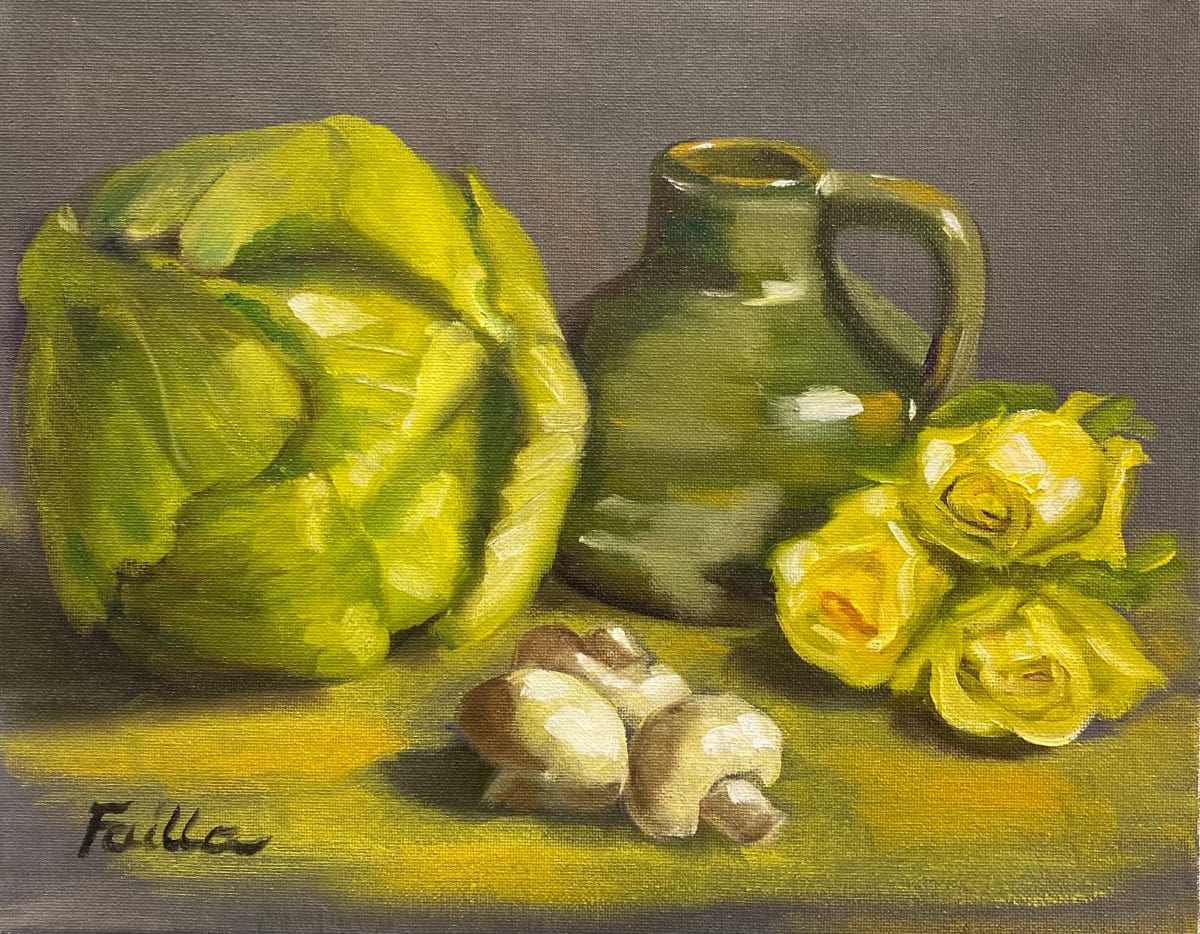 Cabbage By A Head by Fran Failla 