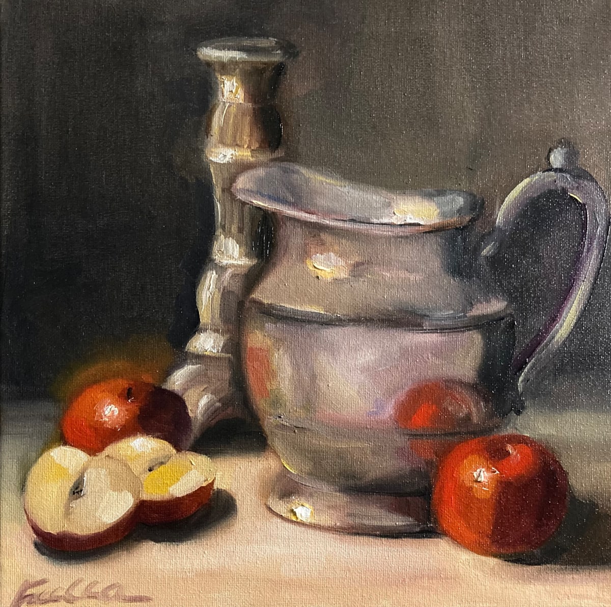 Apples and Silver by Fran Failla 