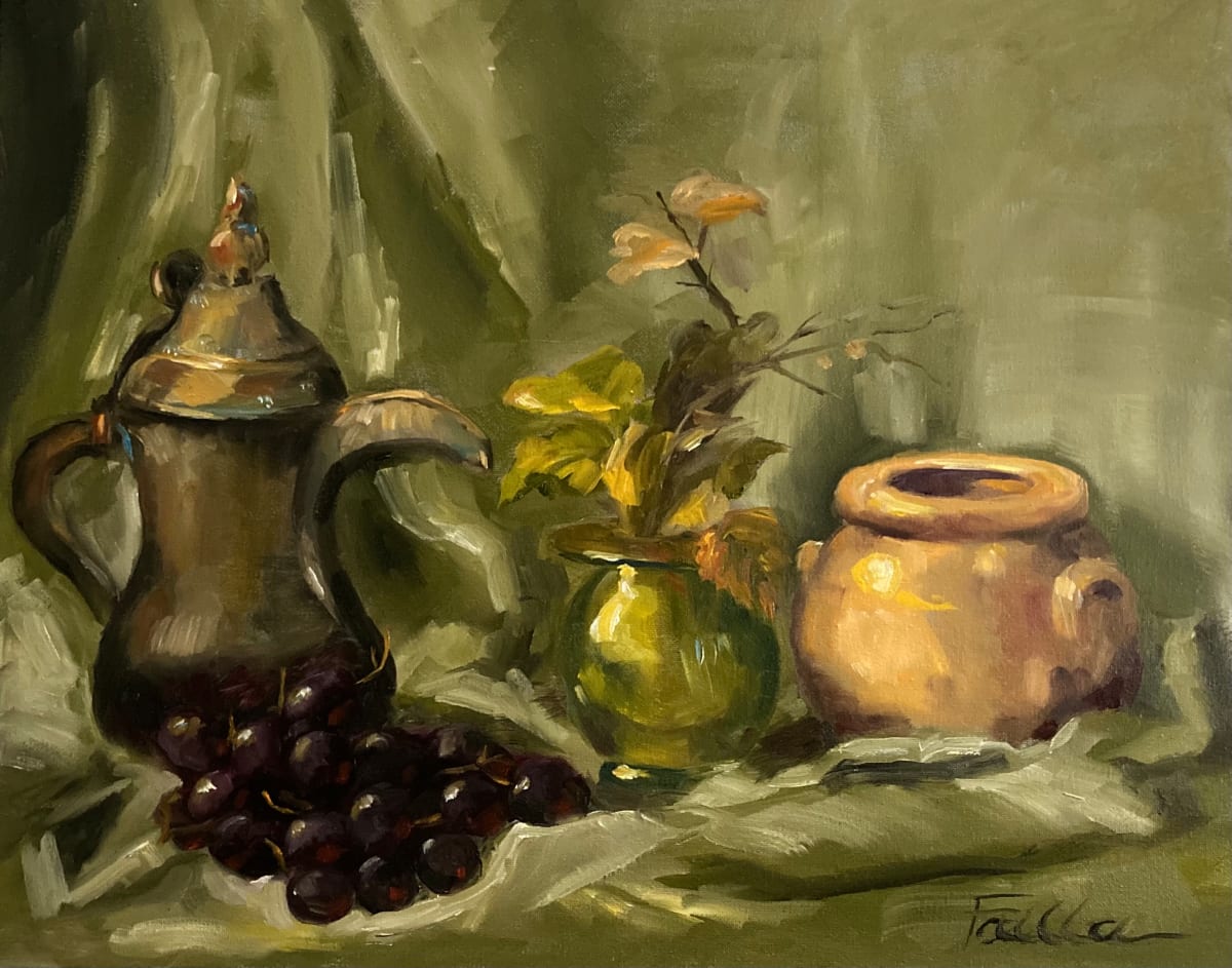 Metal, Glass and Clay by Fran Failla 