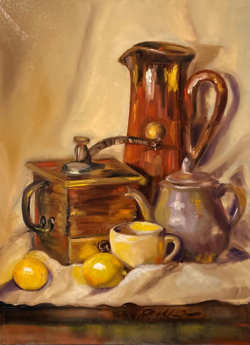 The Old Coffee Grinder by Fran Failla 