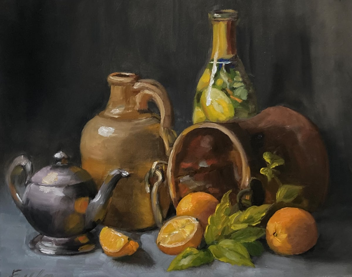 The Orange Gang Meets Opposition by Fran Failla, Image 1.