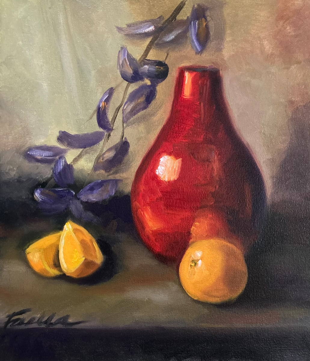 Home Decor and Oranges by Fran Failla 