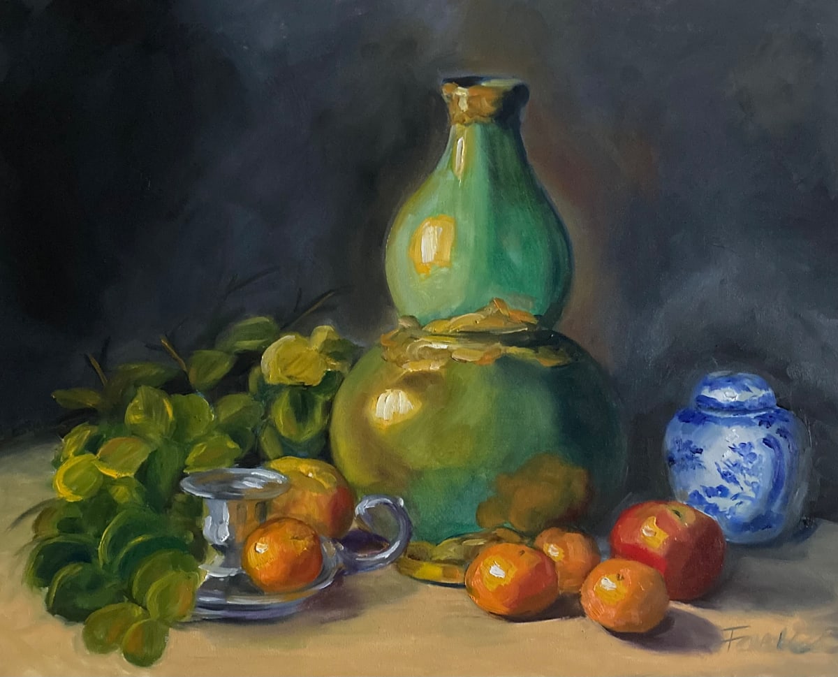 The Green Vase by Fran Failla 