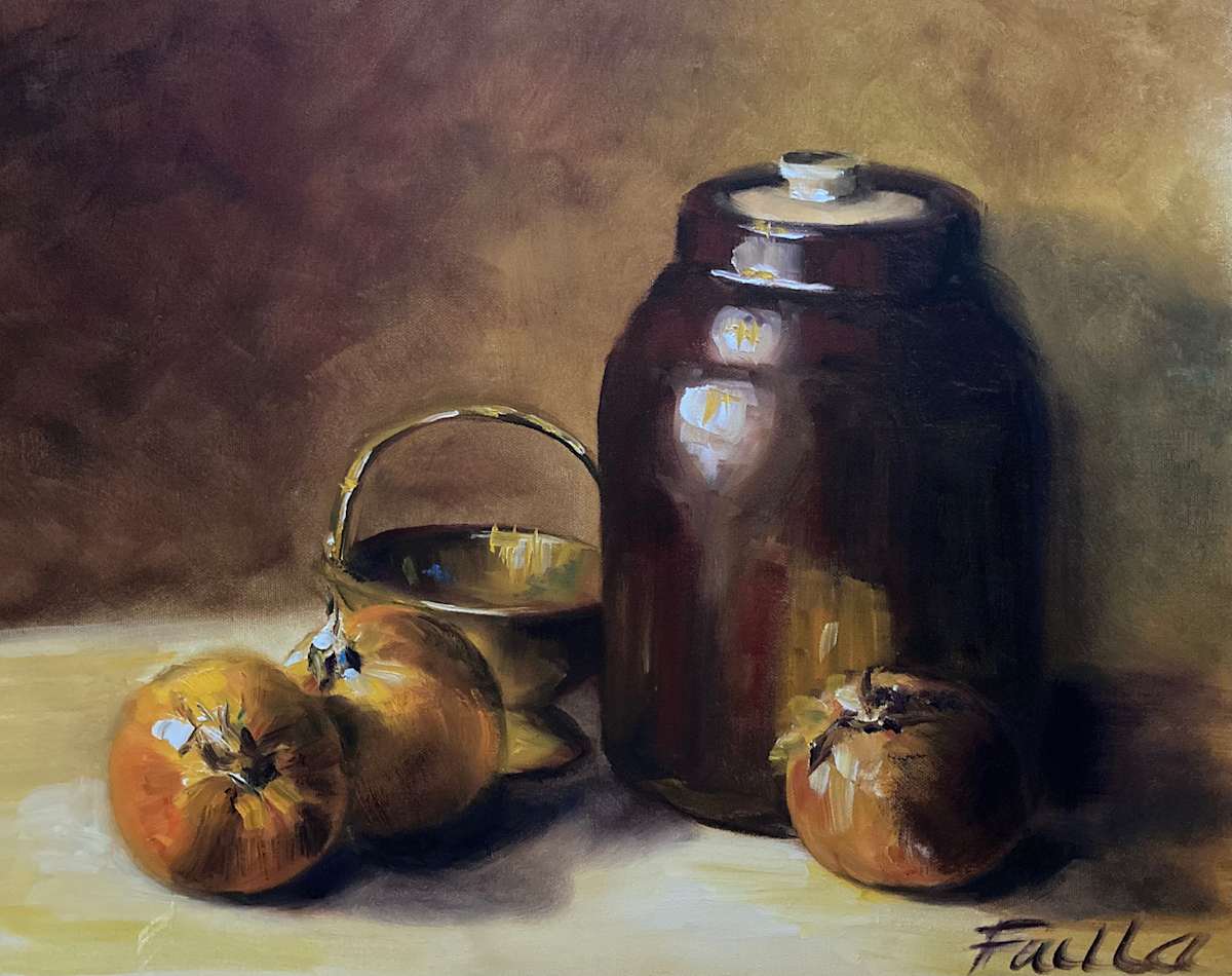 Bean Pot and Onions by Fran Failla, Image 1.