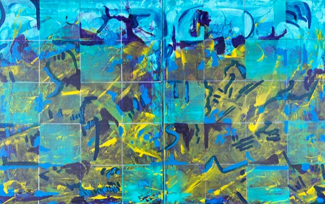 Laguna Diptych by Christy Kale, Image 1.