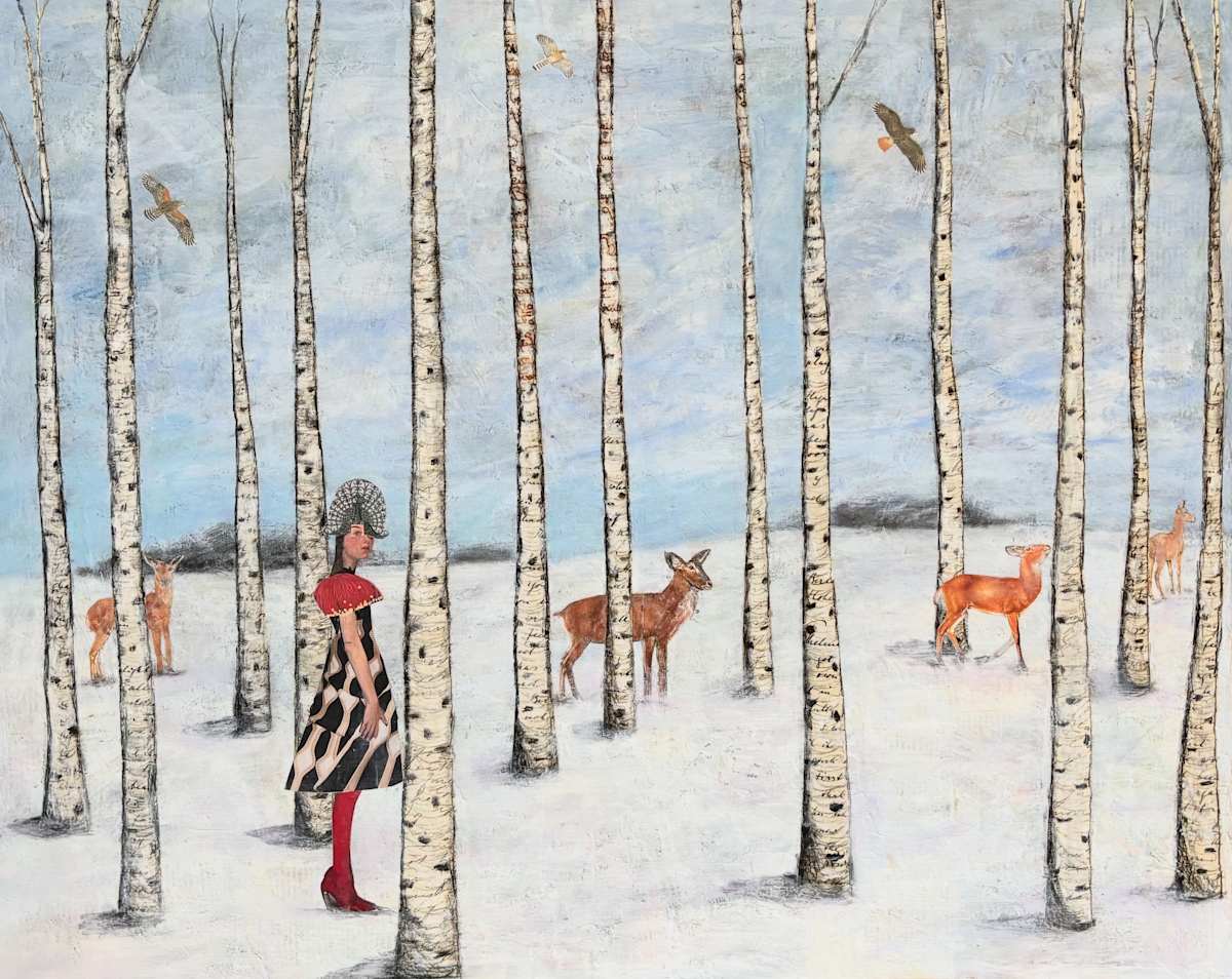 Winter Herd by Olan Quattro 