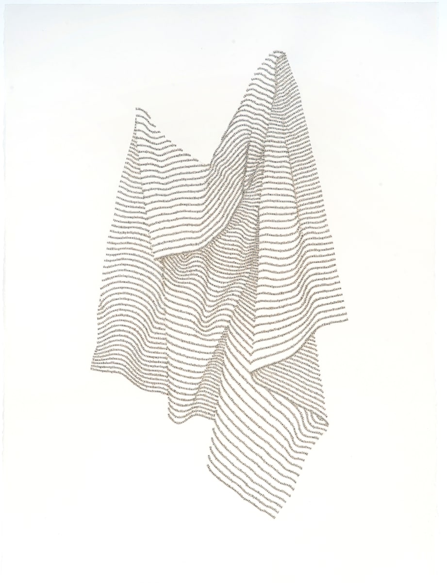 Prayer Cloth No. 4: A Prayer to Yamantaka by Meg Hitchcock 