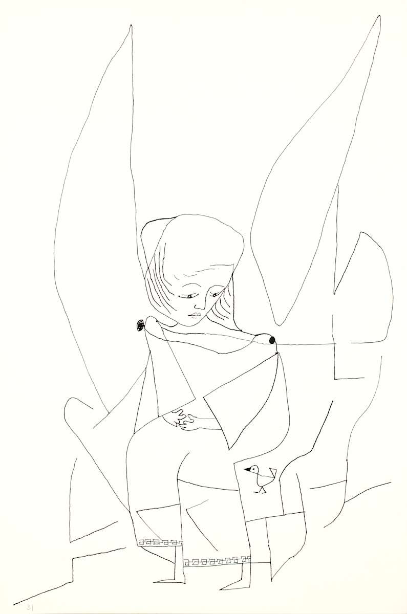 Angel in Greek Costume by Sanda Iliescu, Image 1.