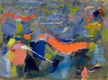 Anthropomorphic Brushstrokes I by Lydia Gasman 