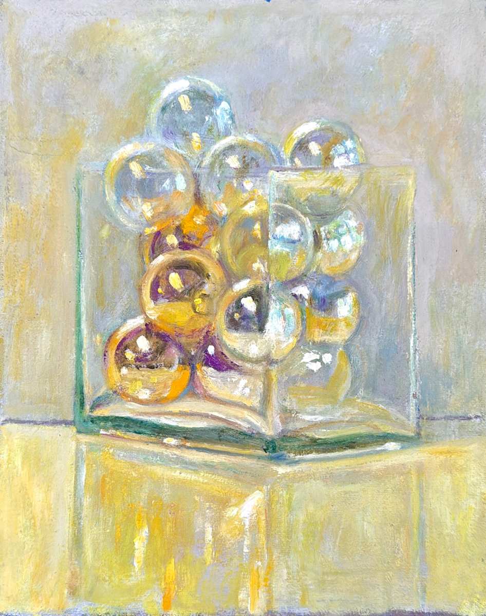 A Cube of Baubles by David Summers 