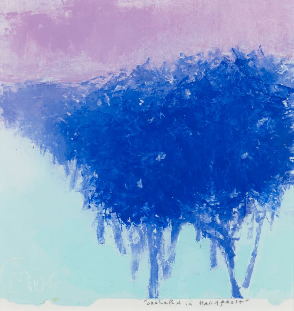Orchard in Hard Frost by John McCarthy 