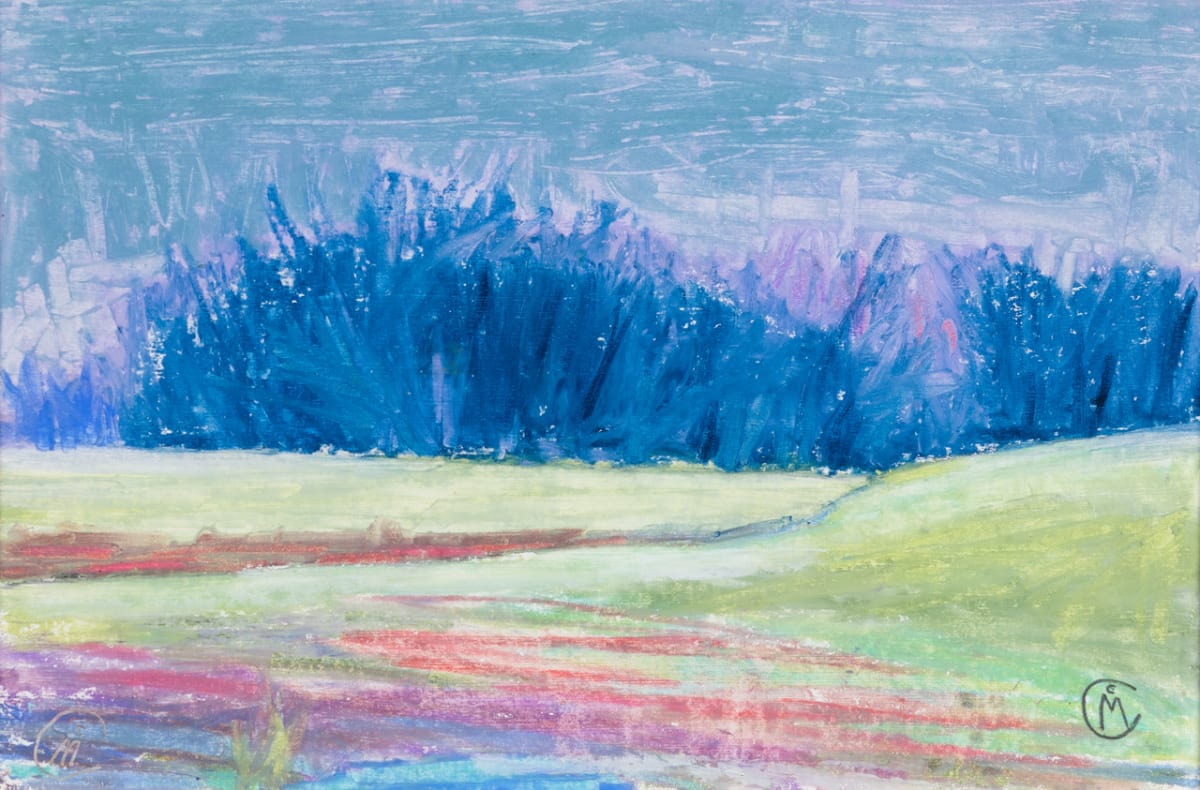 Sapphire Copse, Winter Afternoon by John McCarthy, Image 1.
