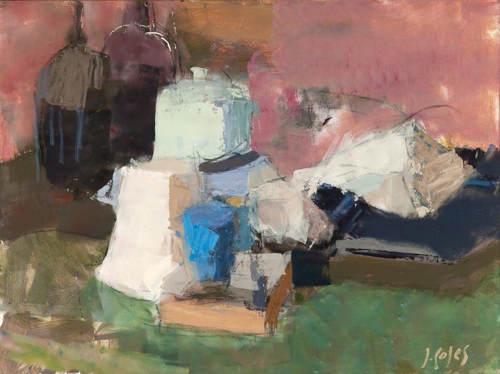 Blue Creamer Echo by Jessie Coles 