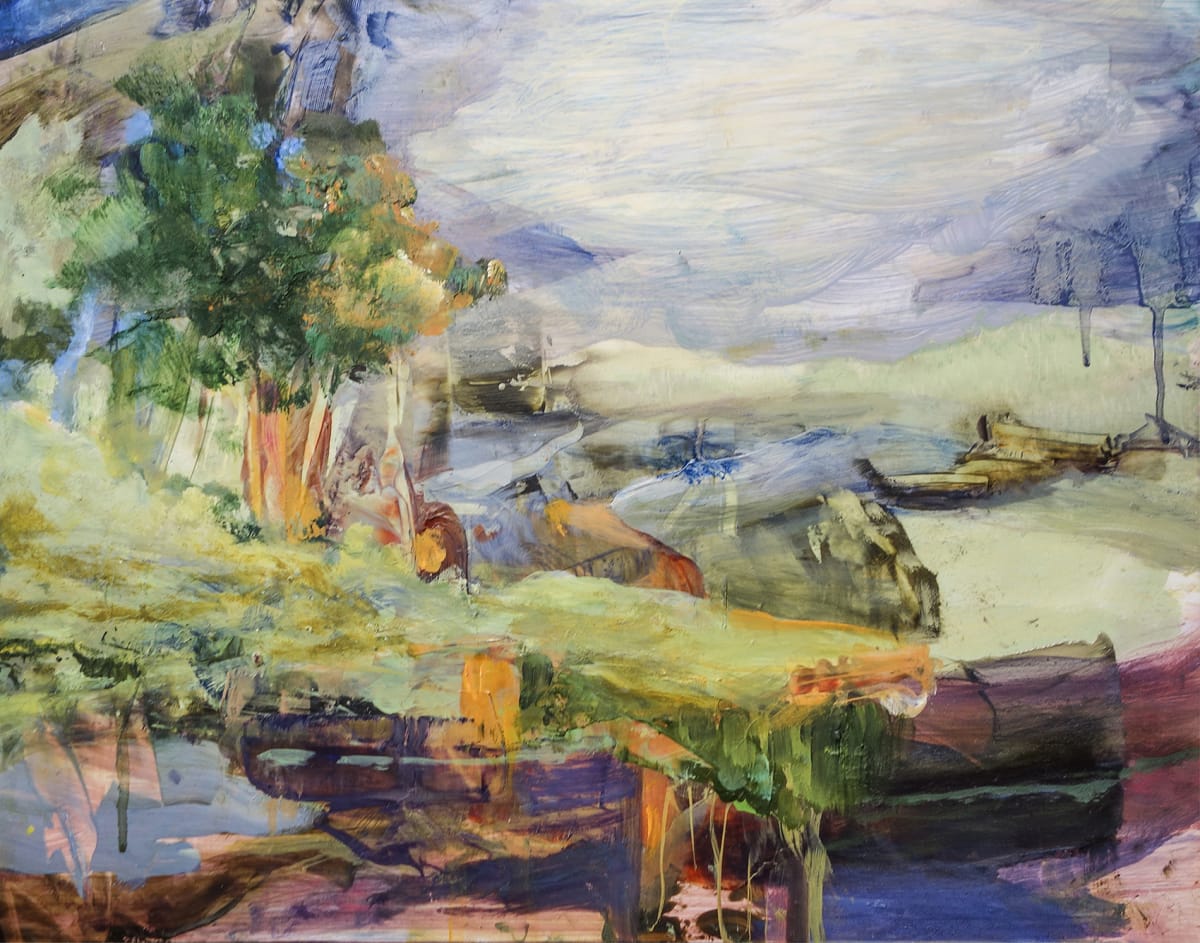 Soaring Gardens I by Dorothy Robinson 