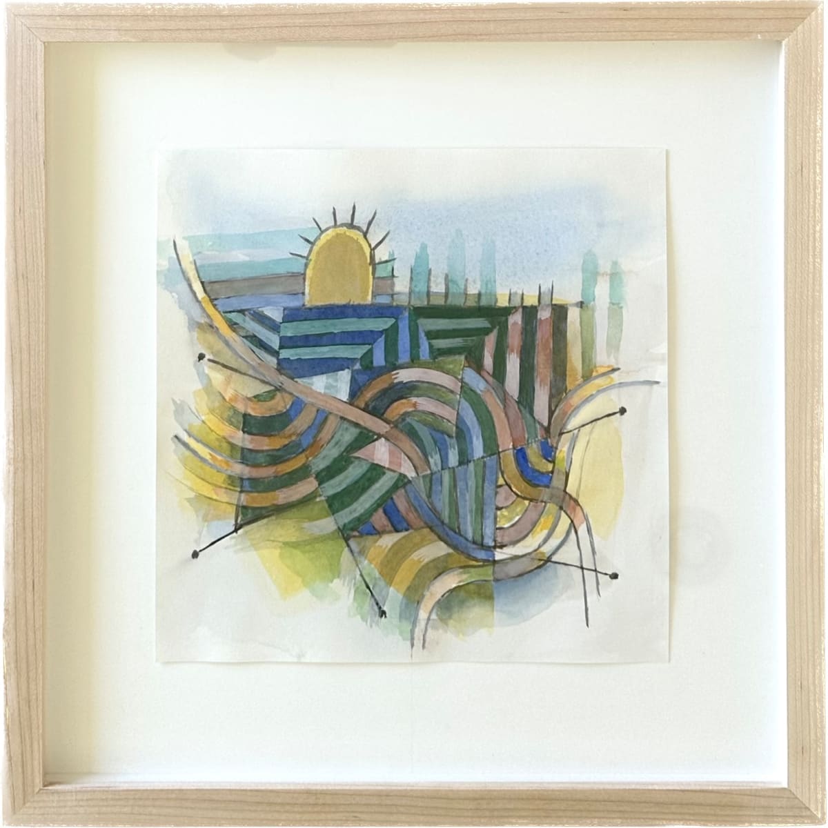 The Sun and the Snake Goddess by Sanda Iliescu 