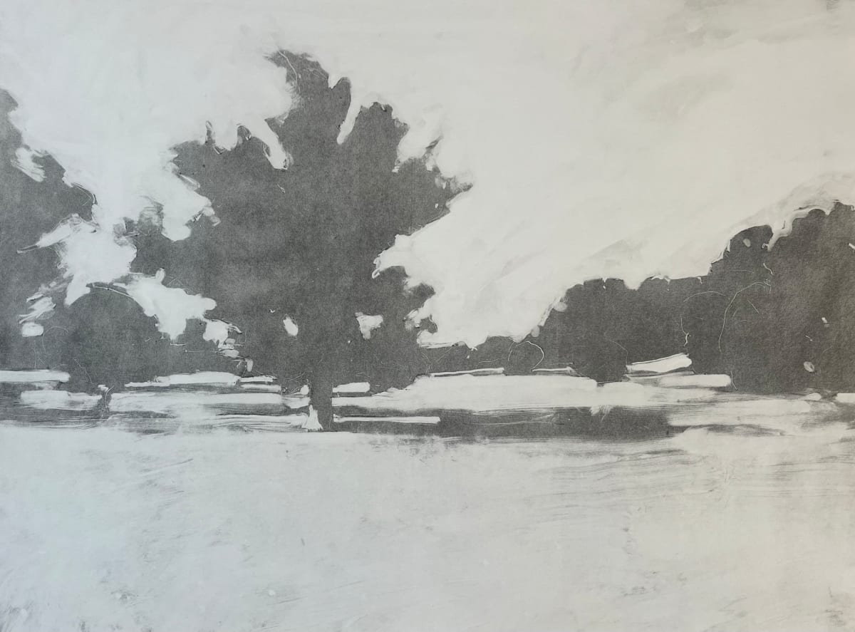 Ghost Monotype 15 by David Hawkins, Image 1.