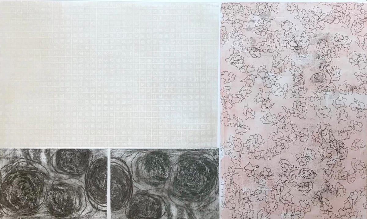 Black Calculations on White Paper by Kris Iden 