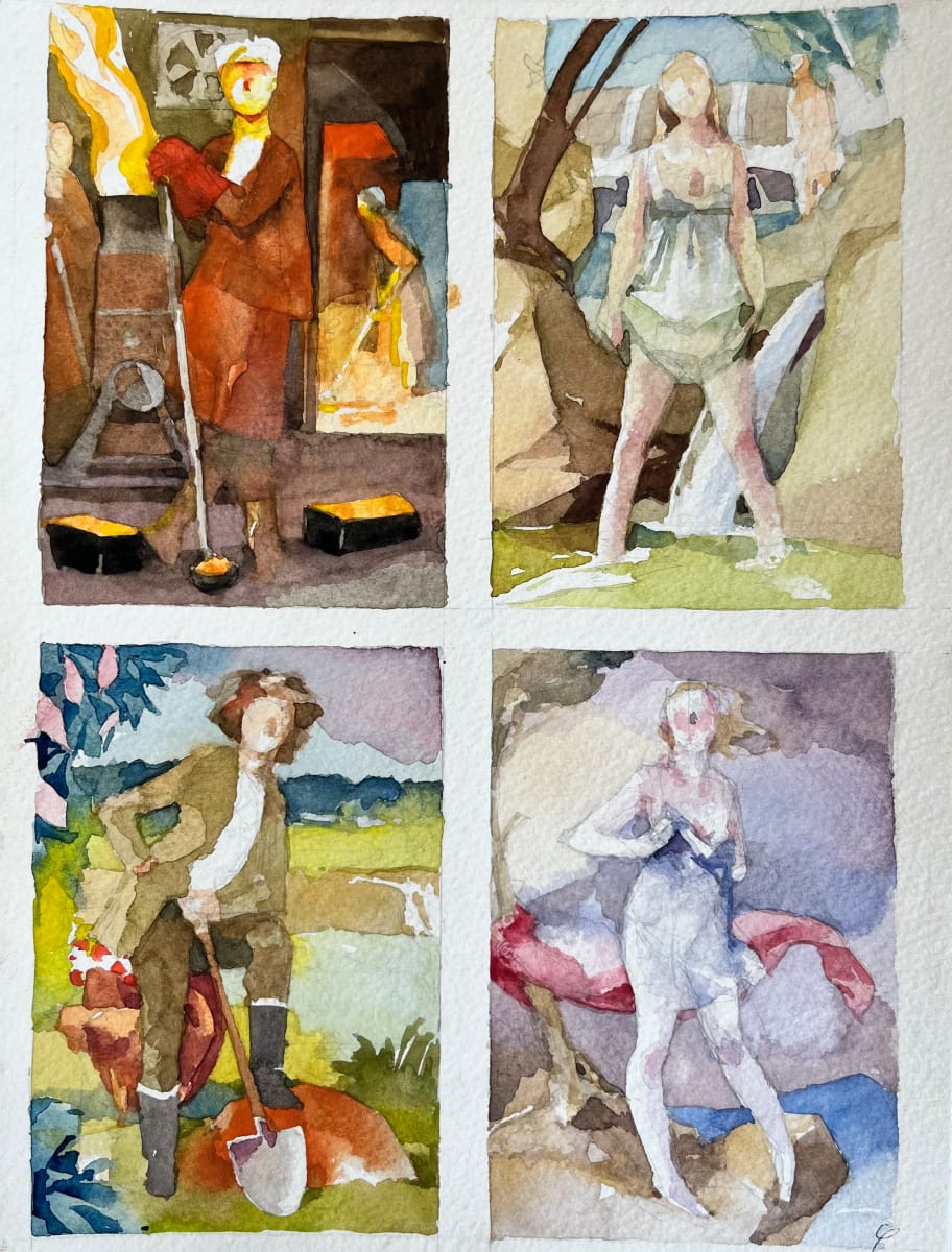 Four Elements 4 (F984 I) by Lincoln Perry, Image 1.