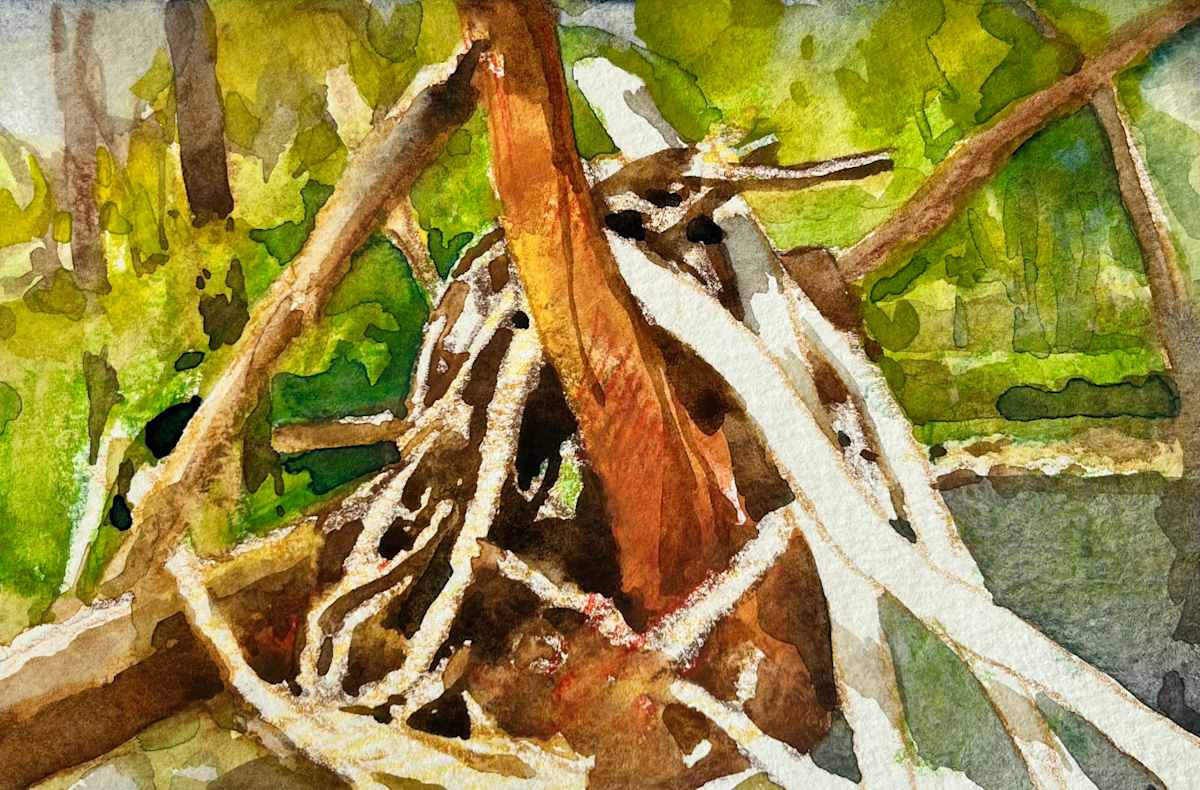 Landscapes with Anne Brown (L614 c) by Lincoln Perry 