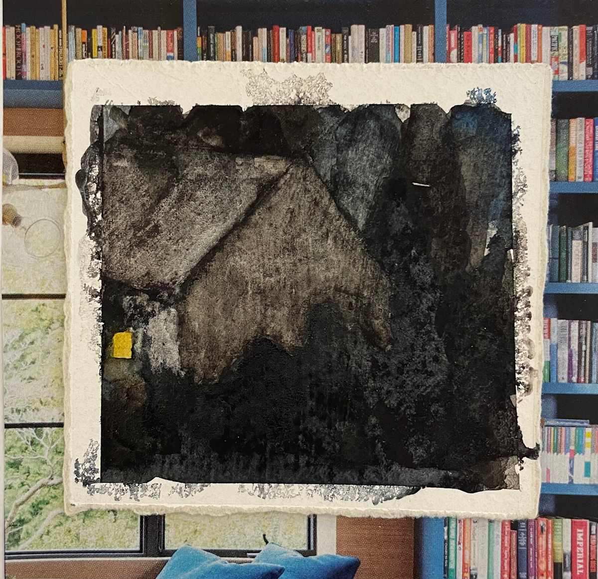 Light in the Cottage with Books by Suzanne Tanner 